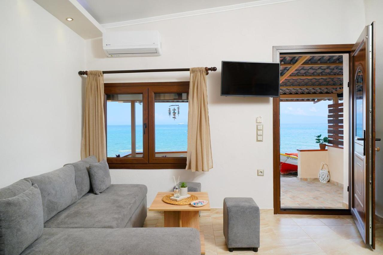 To Kyma - Seafront House Villa Skala Kallirakhis Luaran gambar