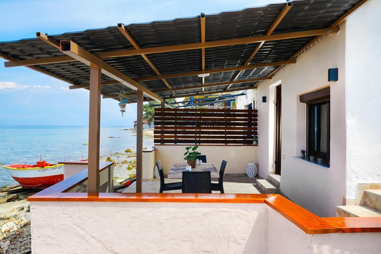 To Kyma - Seafront House Villa Skala Kallirakhis Luaran gambar